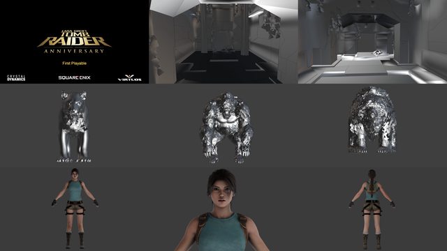 رندرهای لو رفته از ریمیک لغو شده Tomb Raider Anniversary