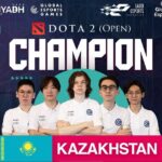 قزاقستان قهرمان رشته Dota 2 (آزاد) رقابت های GEG 2023 شد