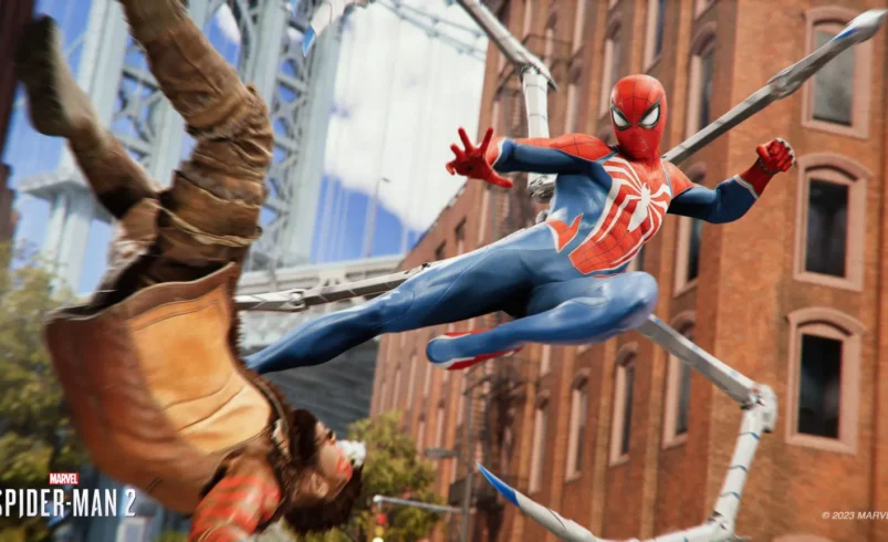 آپدیت جدید بازی Marvels Spider Man 2 نیو گیم پلاس را اضافه می‌کند