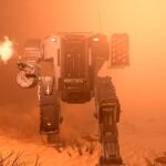 Mech ها در بازی Helldivers 2