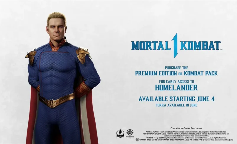 تریلر جدید گیم پلی Mortal Kombat 1 شخصیت هوملندر را نمایش می‌دهد + تماشا کنید