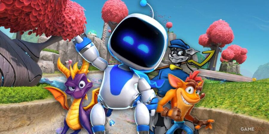 کراش باندیکوت در Astro Bot