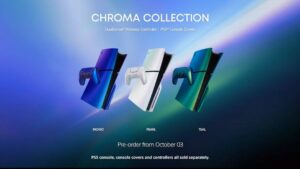 سونی از کاورها و دسته‌های جدید PS5 Slim، با نام Chroma Collection، رونمایی کرد