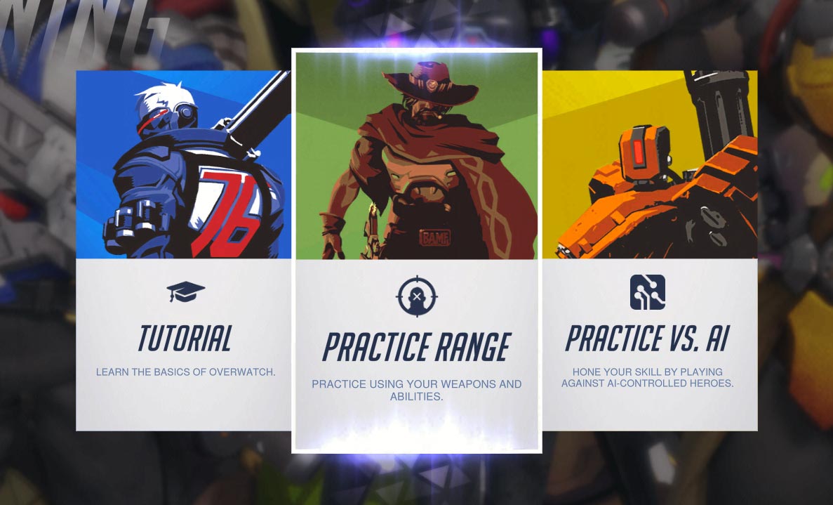 مود Training در Overwatch 2